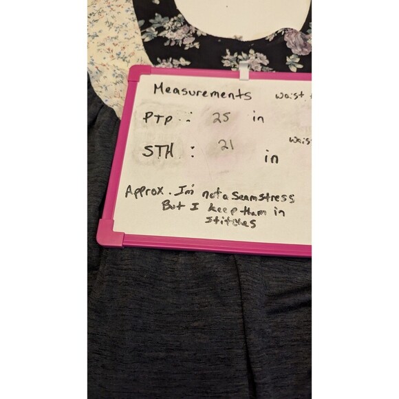 Easel Los Angeles tiered tunic tee Cottagecore Country Feminine Girly SZ M - Picture 5 of 5